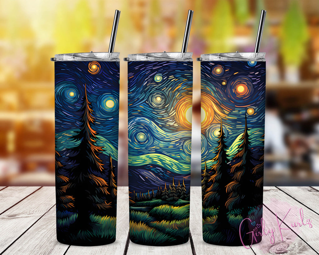 Van Gogh "Starry Nights" Tumbler