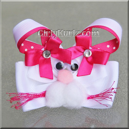 bunny hair bow