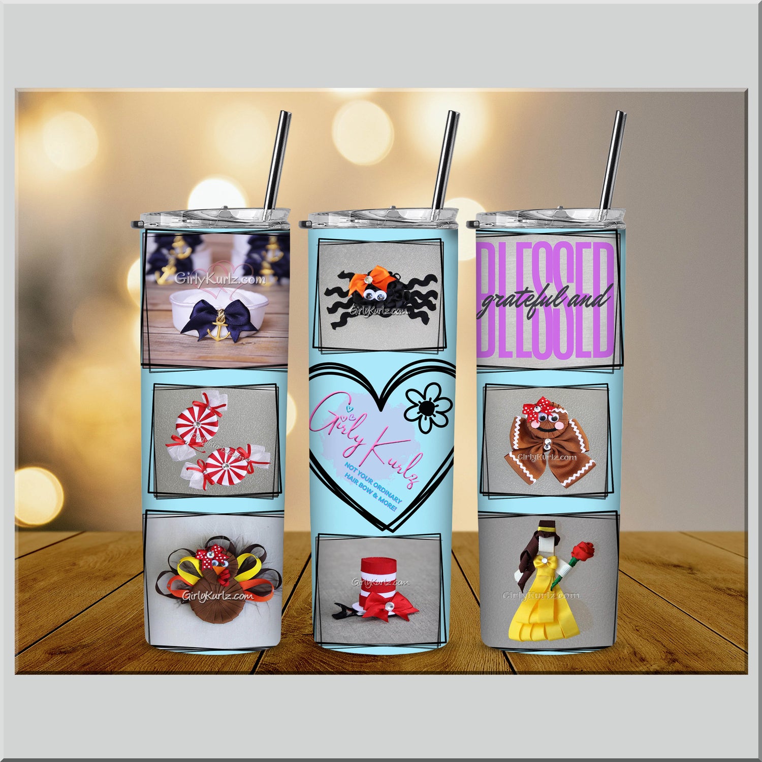 Tumblers: Sip in Style with GirlyKurlz