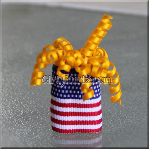 4th of July Hair Bows & Hair Clips: Patriotic Boutique Accessories