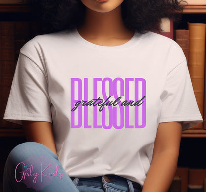 Customized Shirt, Customized Sweatshirt, Gift for Her, Gift for Mom, Blessed Shirt