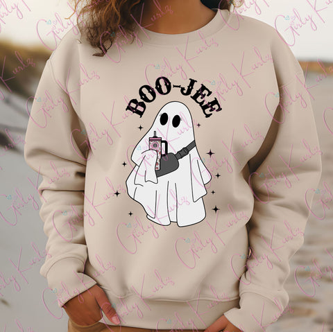 BooJee Ghost Shirt, Customized shirts, customized sweatshirts, Halloween Shirt, Graphic Shirt, Gift for Her, Gift For Mom