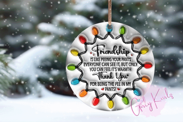 Friendship Ornament, Christmas Ornaments, Christmas Ornaments Personalized, Ornaments Christmas, Friendship Gifts, Christmas Gifts, Gifts