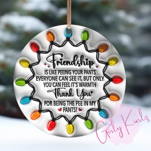 Friendship Ornament, Christmas Ornaments, Christmas Ornaments Personalized, Ornaments Christmas, Friendship Gifts, Christmas Gifts, Gifts