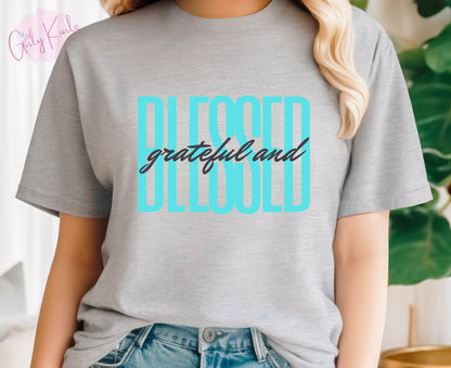 Customized Shirt, Customized Sweatshirt, Gift for Her, Gift for Mom, Blessed Shirt