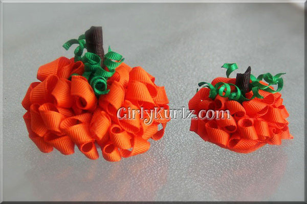 Pumpkin Hair Bow