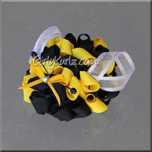 bumble bee hair clip