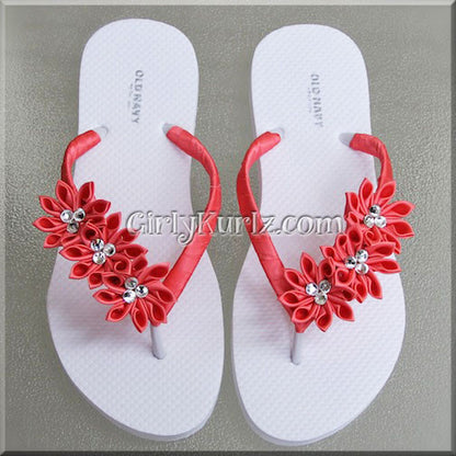 flip flops, wedding flip flops, beach flip flops