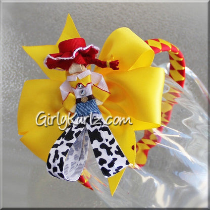 3-in-1 DIY cowgirl hair bow tutorial – clip, bow, and headband crafting bundle