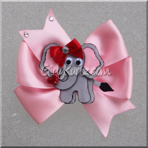 elephant hair bow