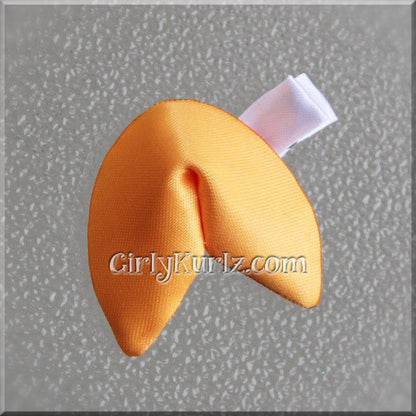 fortune cookie hair clip