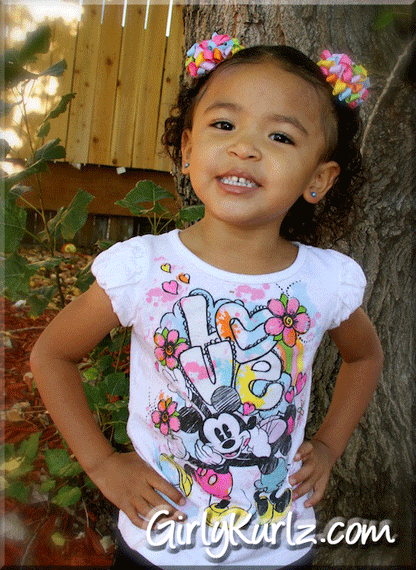 girly kurlz hair bow