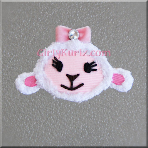 loopy flower hair bow