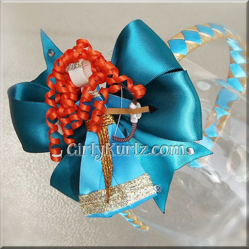 brave headband hair bow