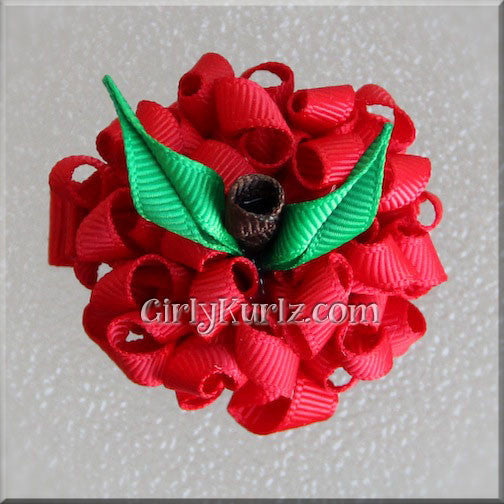 MINI Apple Hair Bow