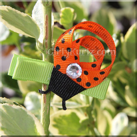 ladybug hair clip