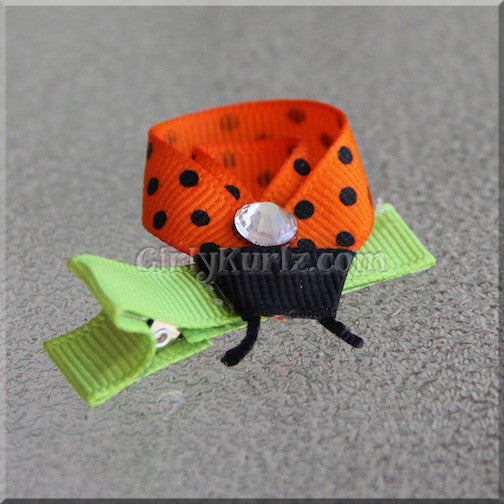 ladybug hair clip
