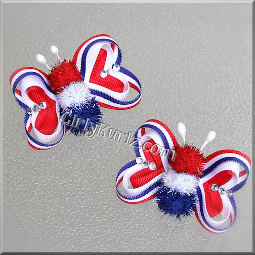 butterfly hair bow