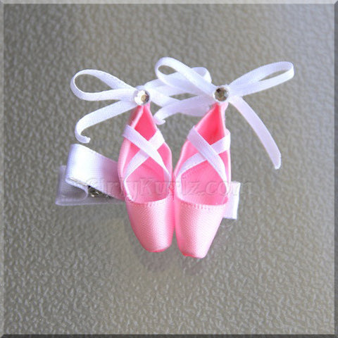 ballet slipper hair clip