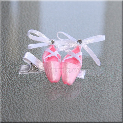 ballet slipper hair clip