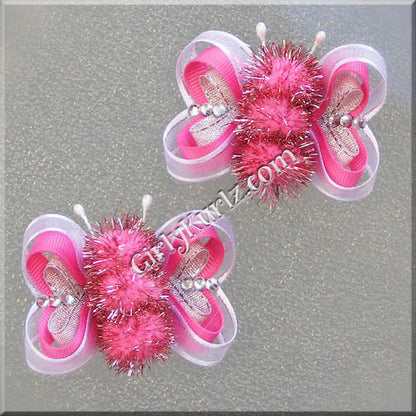 butterfly hair bow