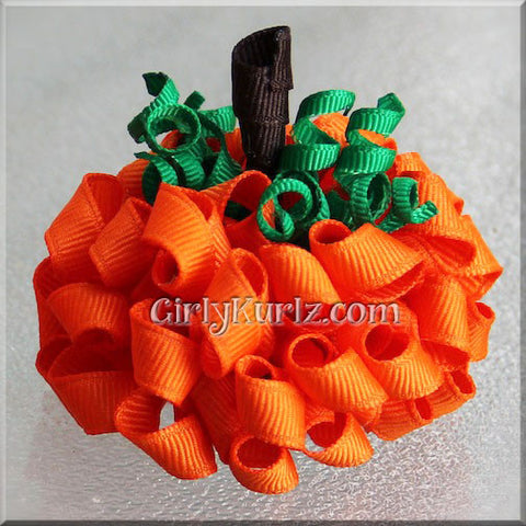 Pumpkin Hair Bow