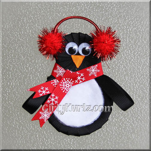 Penguin Hair Clip