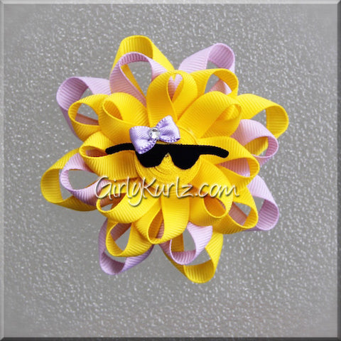 LAVENDER Sun Hair Bow