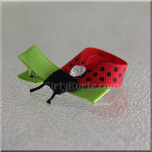 ladybug hair clip