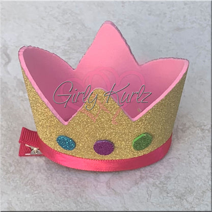 Princess Crown Hair Clip Tutorial