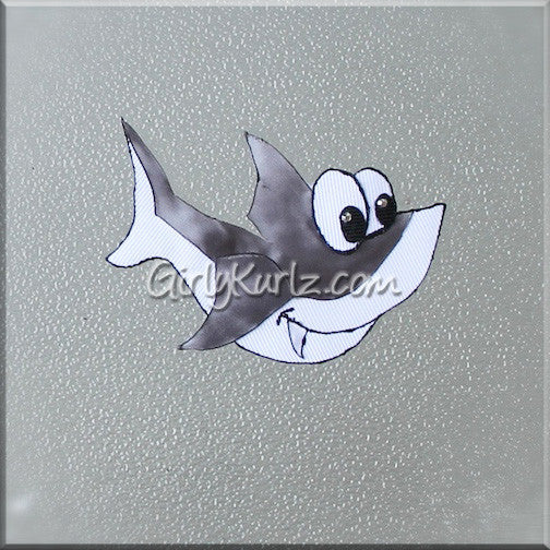 shark ribbon sculpture