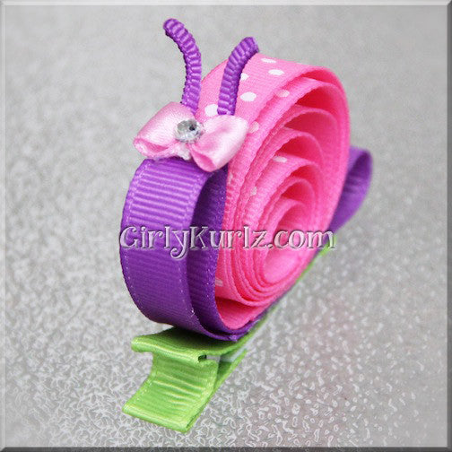 snail hair clip
