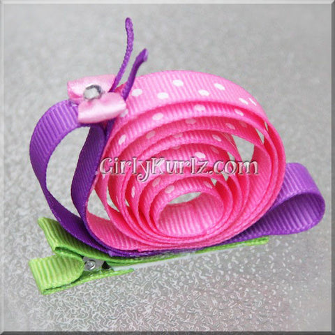 snail hair clip