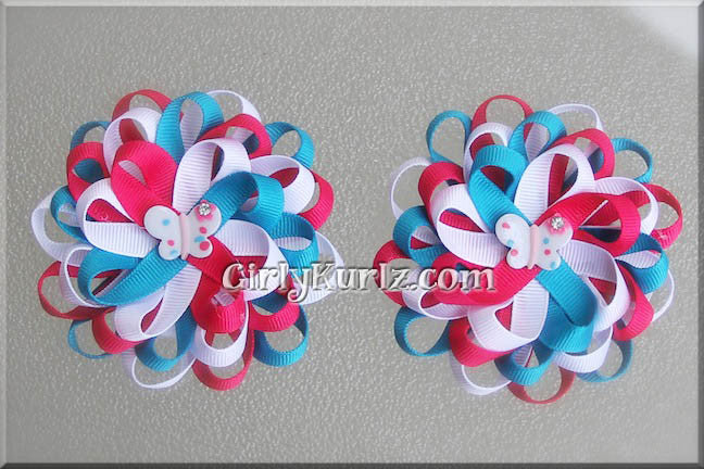 butterfly hair bow