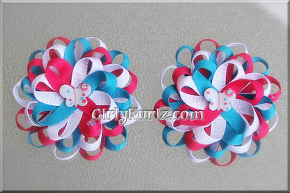butterfly hair bow
