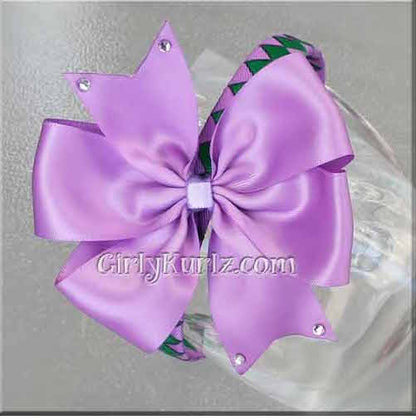 Matching no-sew headband and boutique bow Tutorial DIY Mermaid