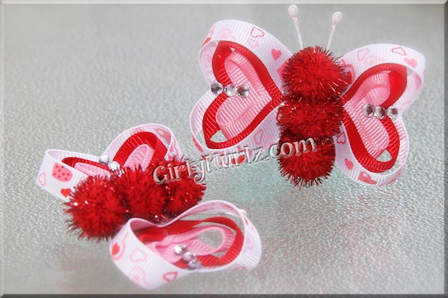 butterfly hair bow