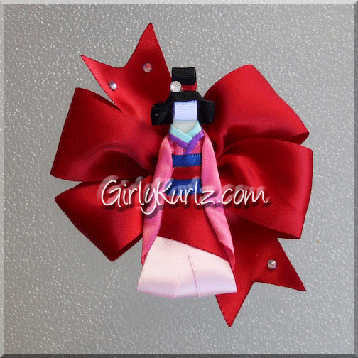 Warrior-princess ribbon hair clip and bow DIY – no-sew tutorial for girls’ accessories