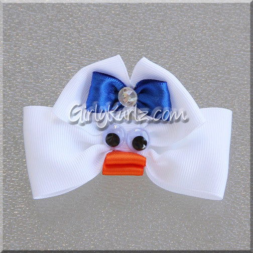 ducky hair bow