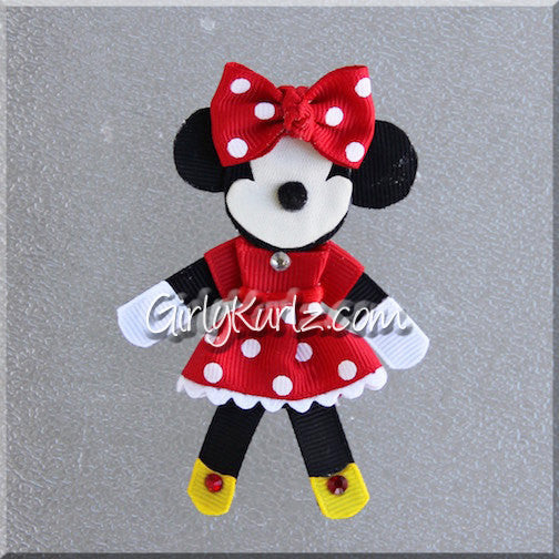 minnie mouse hair clip