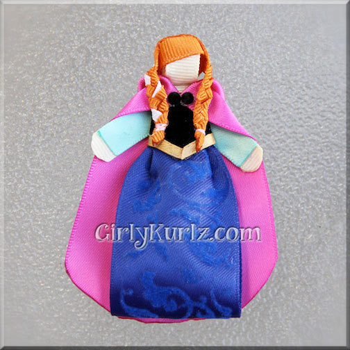 princess anna hair bow