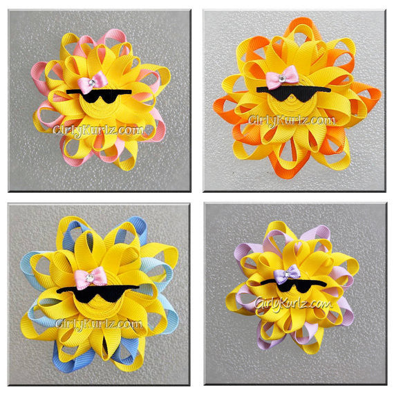 LAVENDER Sun Hair Bow