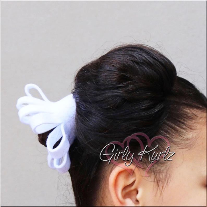 Turkey Frills Hair Bow, Turkey Hair Bow, Thanksgiving Hair Bow