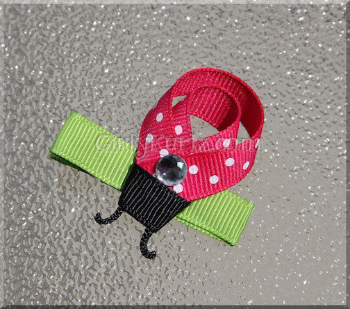 ladybug hair clip