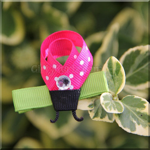 ladybug hair clip