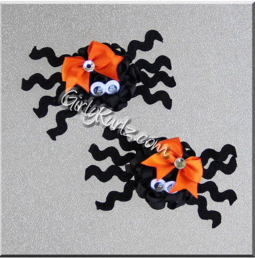 spider hair bow