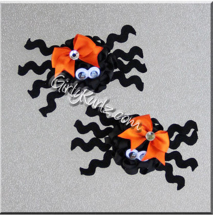 spider hair bow